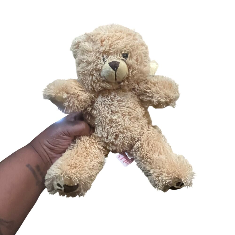 2001 Bear Factory Tan Teddy Bear Plush 12” Classic Stuffed Animal Soft Toy